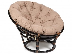 Кресло Papasan 23/01 W с подушкой Antique brown, экошерсть Коричневый в Новоуральске - novouralsk.магазин96.com | фото