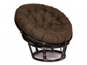 Кресло Papasan 23/01 W с подушкой Antique brown, ткань Коричневый в Новоуральске - novouralsk.магазин96.com | фото