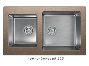 Мойка комбинированная Tolero twist TTS-840 Темно-бежевый 823 в Новоуральске - novouralsk.магазин96.com | фото