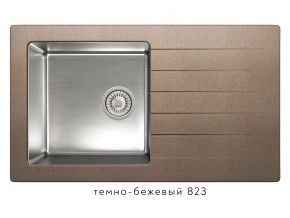 Мойка комбинированная Tolero twist TTS-860 Темно-бежевый 82 в Новоуральске - novouralsk.магазин96.com | фото